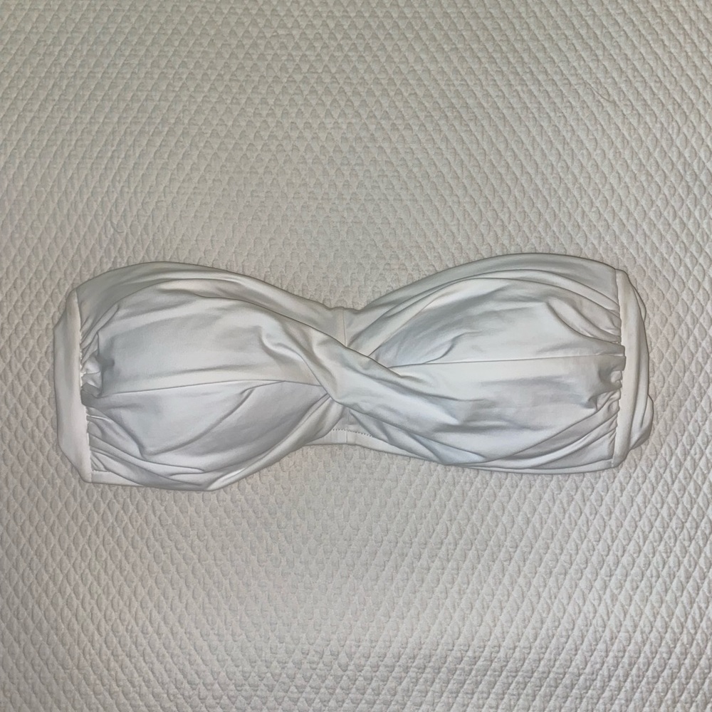 White Anne Cole Signature Bathing-suit Top